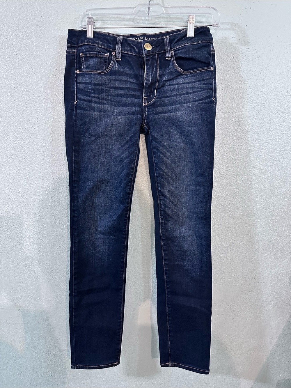 American Eagle Outfitters Dark Indigo Skinny Jeans